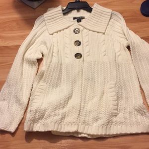 Brand new white coat from Style&co